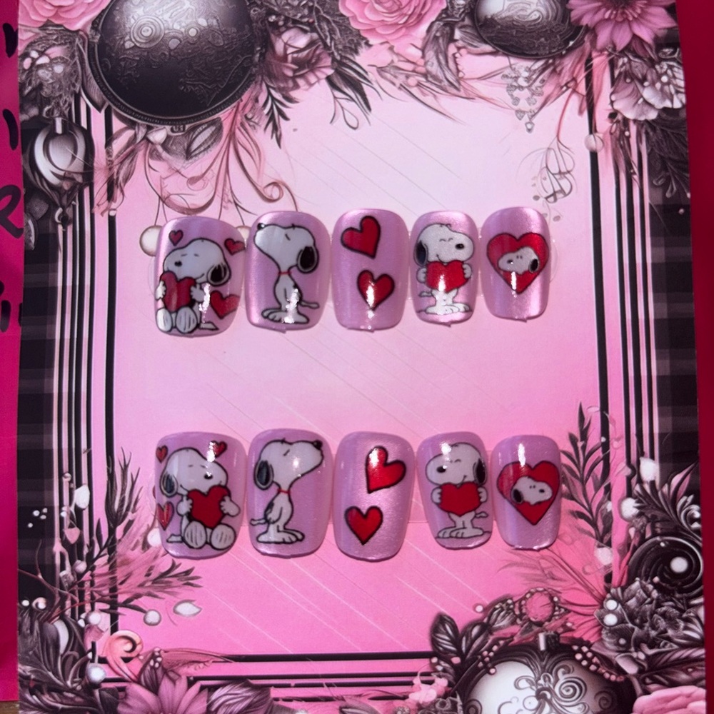 Cute Nail Art Set comes with nail kit. Winners choose.